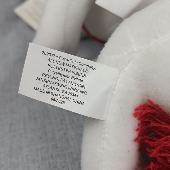 Play-By-Play Plush Bear With Bottle Coca Cola Bear with Red Scarf Memorabilia - Picture 10 of 16